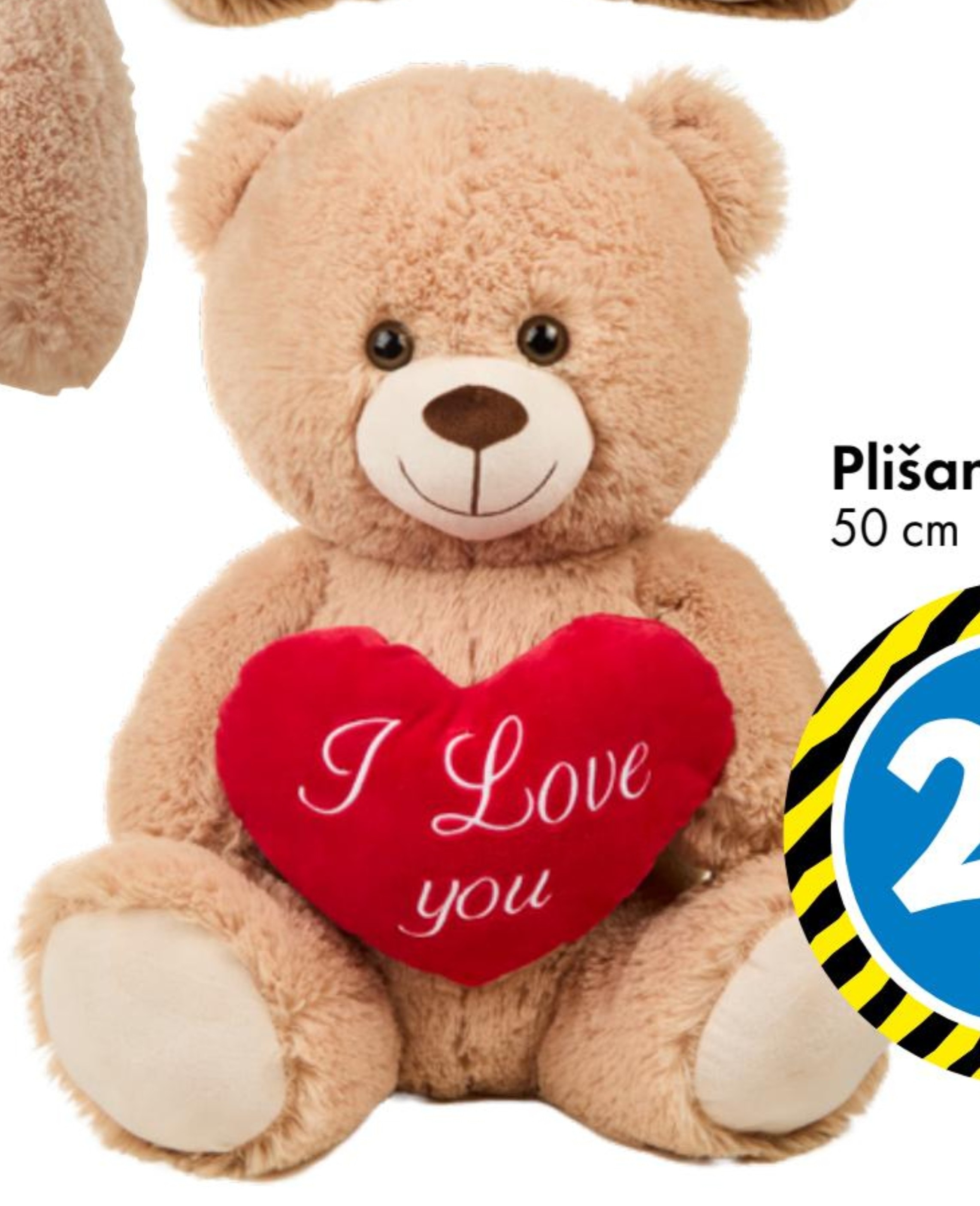 Plišana igračka 50 cm - Akcija u trgovini Tedi