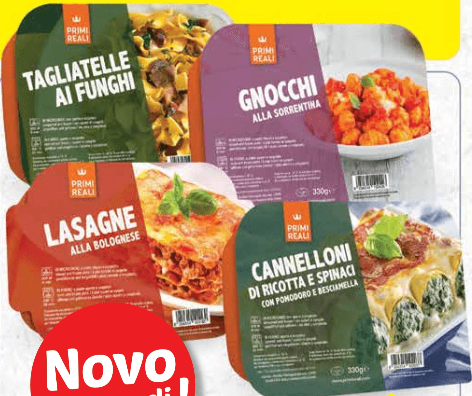 Primi Reali Njoki, tagliatte, cannelloni ili lasagne 300 - 330 g