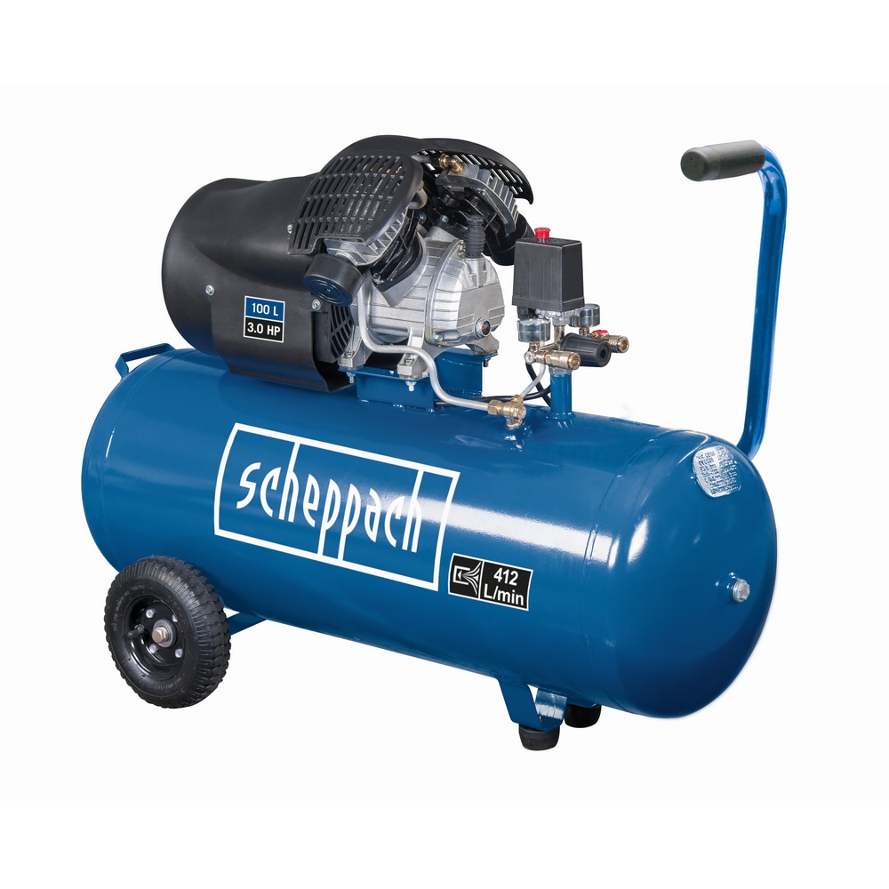 Uljni kompresor Scheppach 100 L HC120DC - Akcija u trgovini Pevex