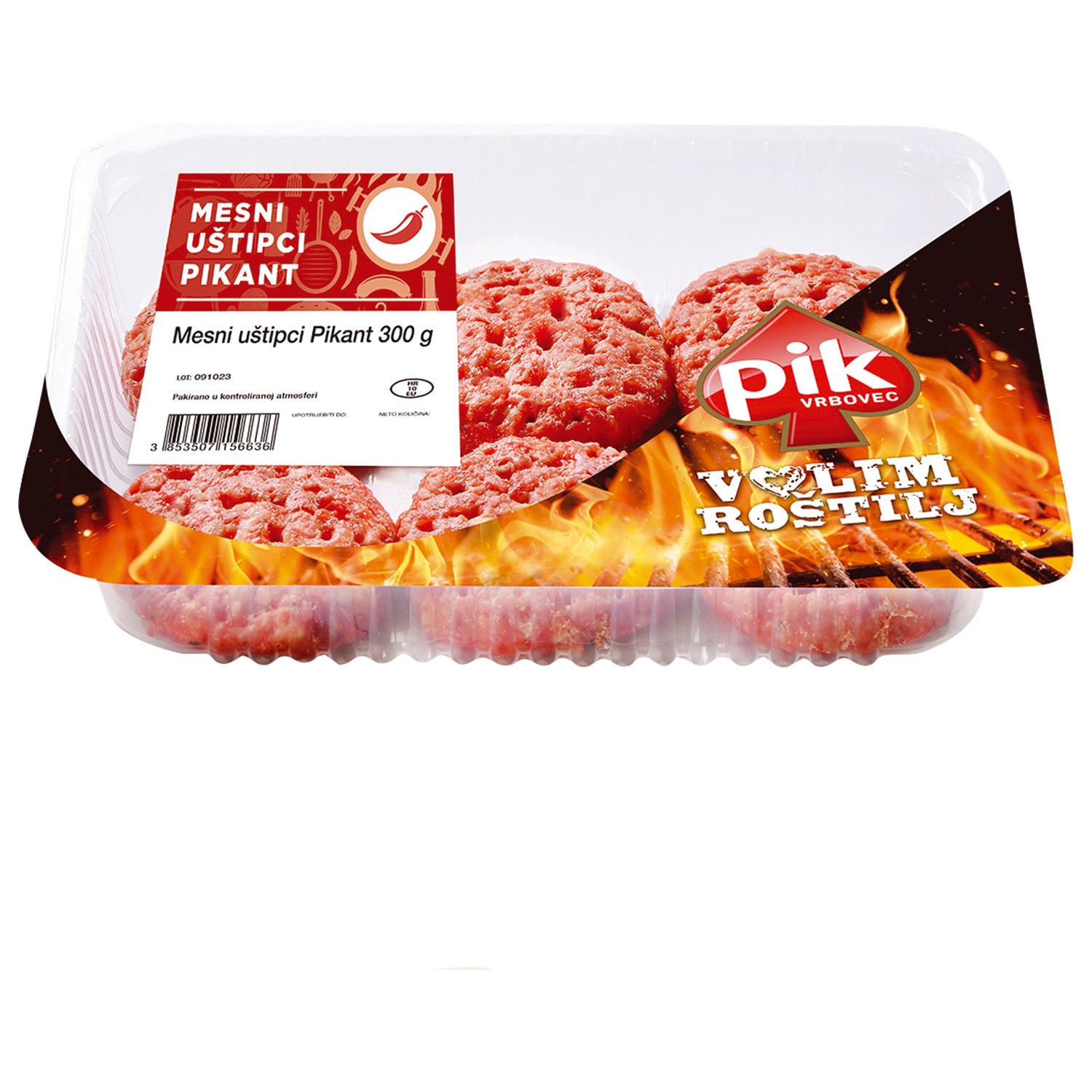 Mesni uštipci 300g Pik Vrbovec - Akcija u trgovini Konzum