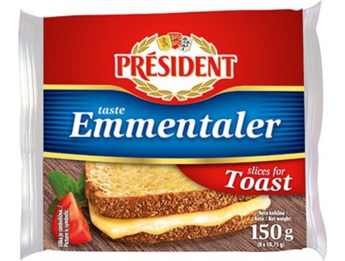 PRESIDENT Topljeni sir 150 g Dukat - Akcija u trgovini Kaufland