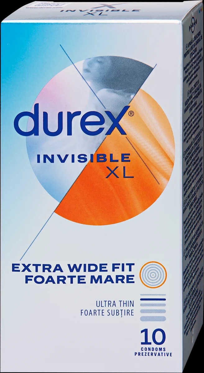 Durex Invisible XL 10 - Akcija u trgovini Bipa
