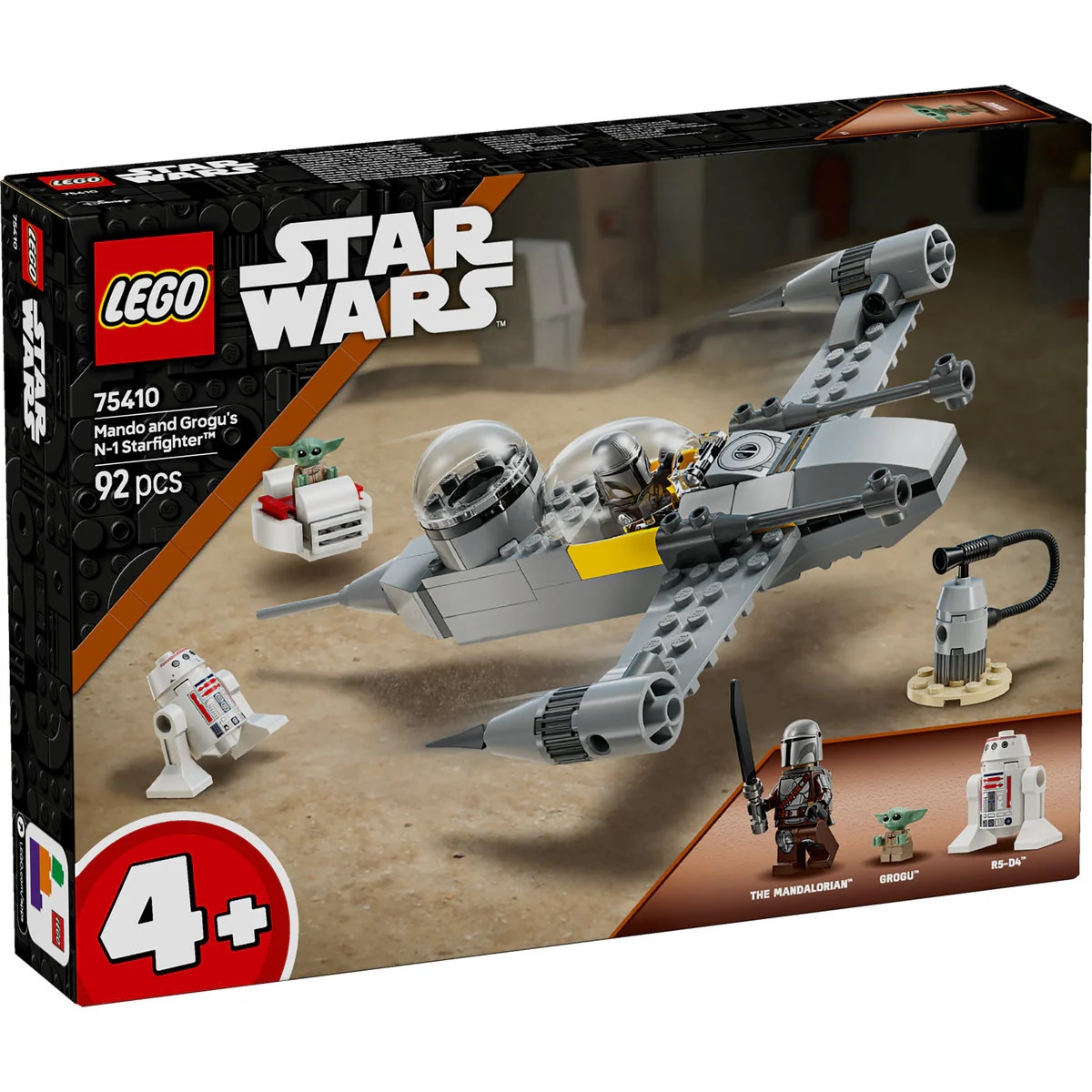 LEGO Star Wars 75410 Zvjezdani lovac Manda i Grogua 92 pcs
