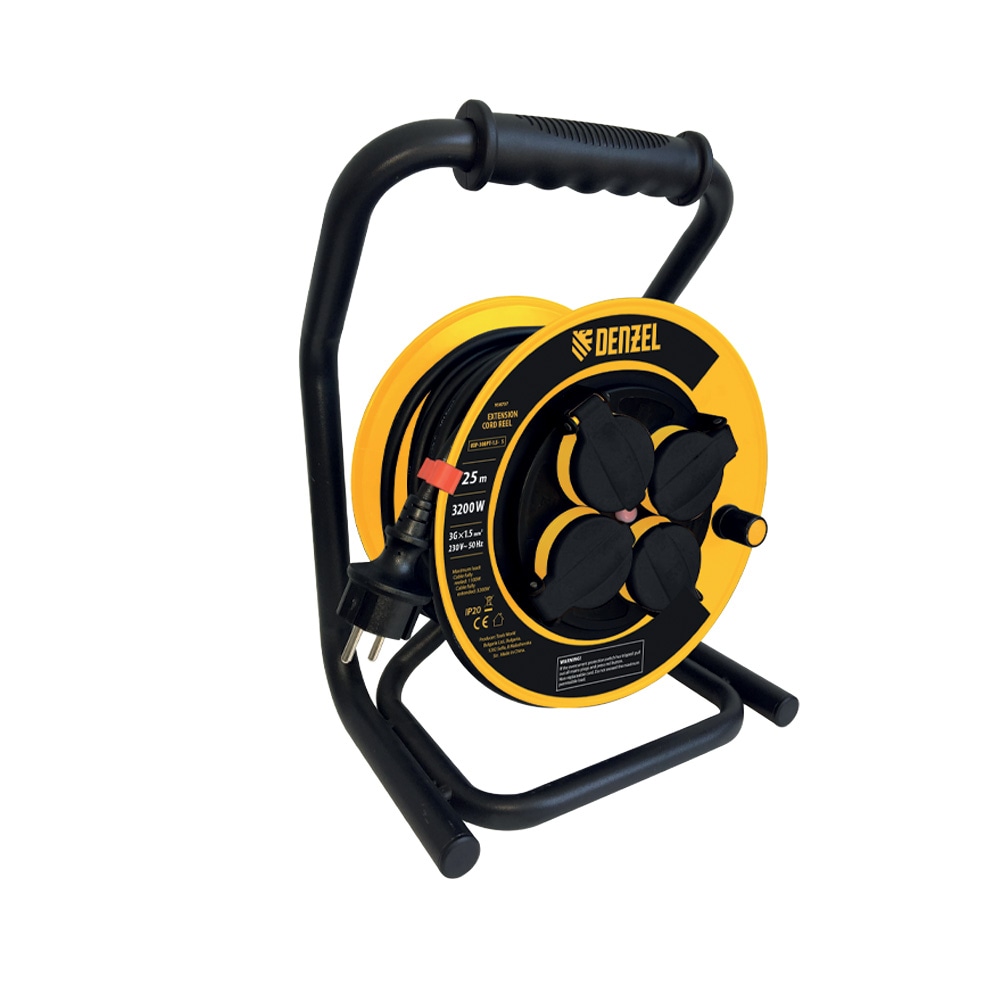 Motalica kab. DENZEL IP44 3X1,5 mm 14 A 25 m