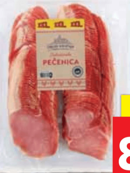 Pečenica na dalmatinski XXL 500 g - Akcija u trgovini Lidl