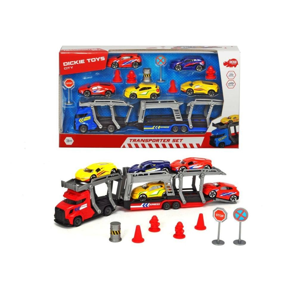 Dickie Igračka Transporter 30cm, set
