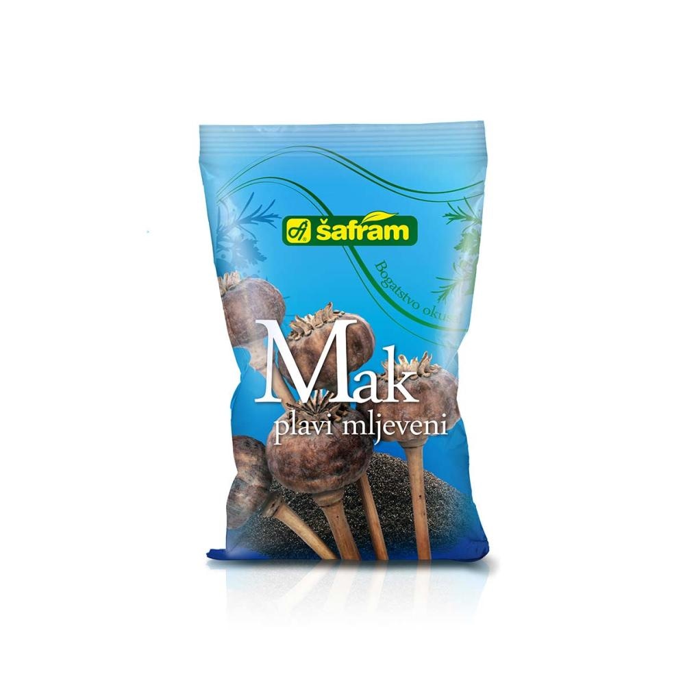 Mak plavi mljeveni Šafram 200 g