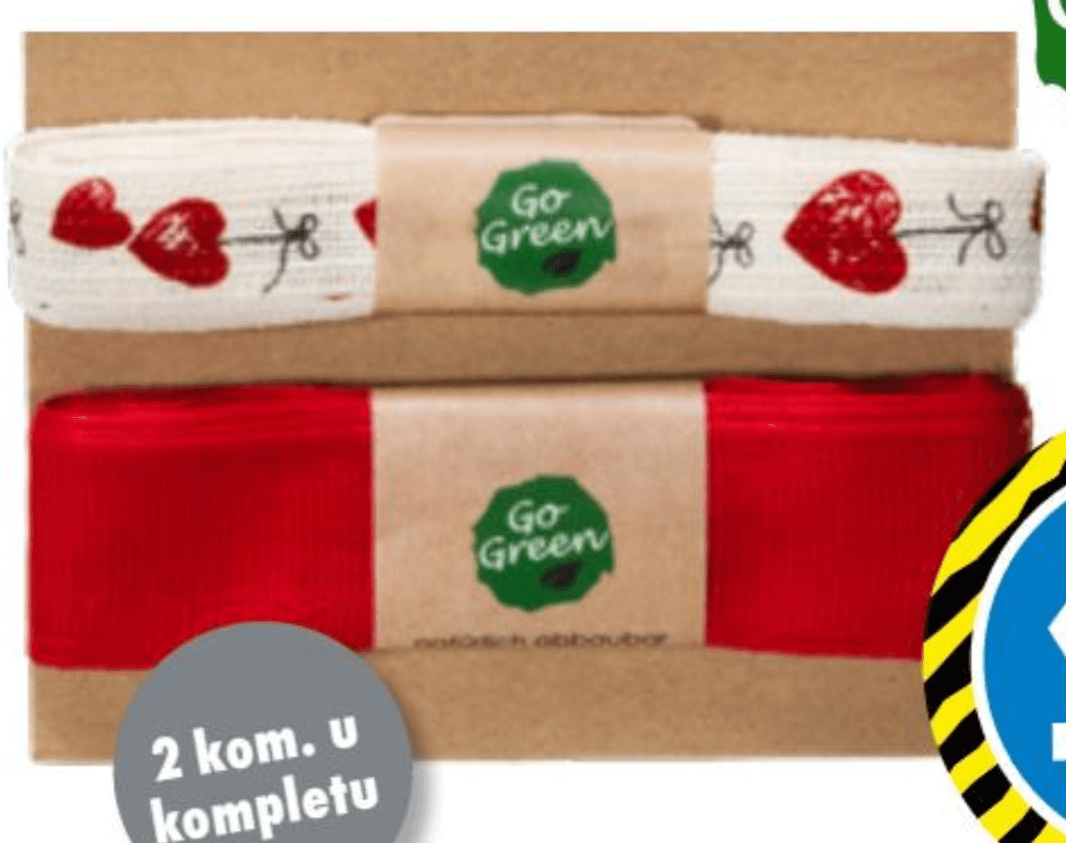 Pređa GO GREEN 2 kom. - Akcija u trgovini Tedi