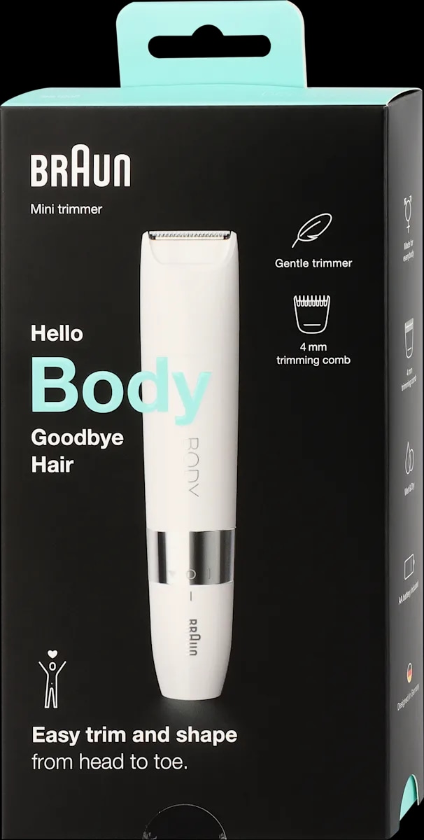 Braun Hello Body Goodbye Hair