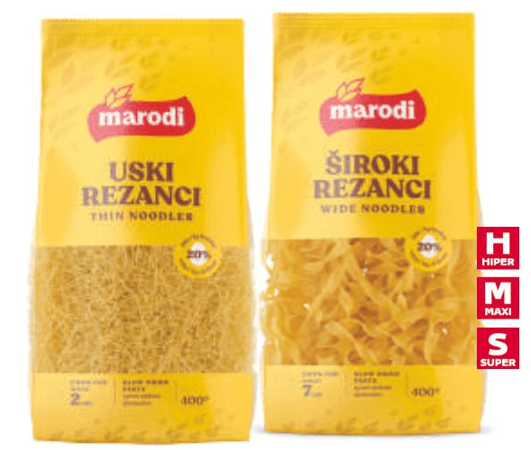 Marodi Tjestenina 400 g