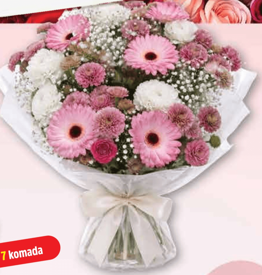 Buket Blush 50 cm - Akcija u trgovini Plodine