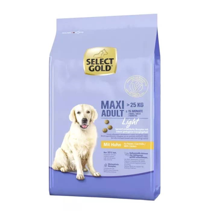 Select Gold Light Adult Maxi 12 kg - Akcija u trgovini Zoo City