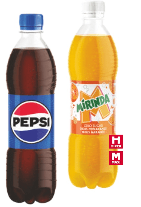 Pepsi ili Mirinda Gazirano piće 0,5 L Pepsi, Mirinda - Akcija u trgovini Tommy