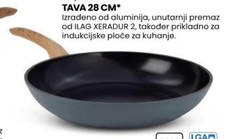 Tava 28 cm - Akcija u trgovini Eurospin