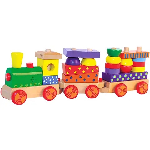 Drveni Vlakić za slaganje kom