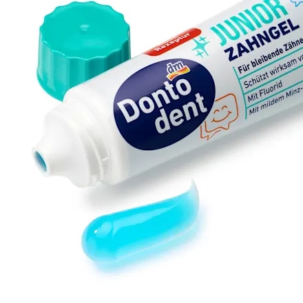 Dontodent dječji gel za zube 100 ml - Akcija u trgovini Dm