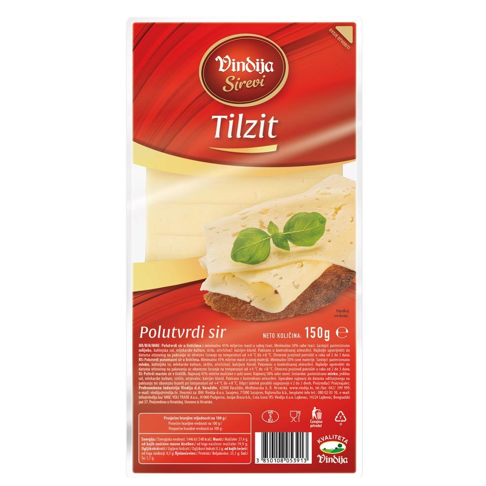 VINDIJA Sir u listićima 150 g