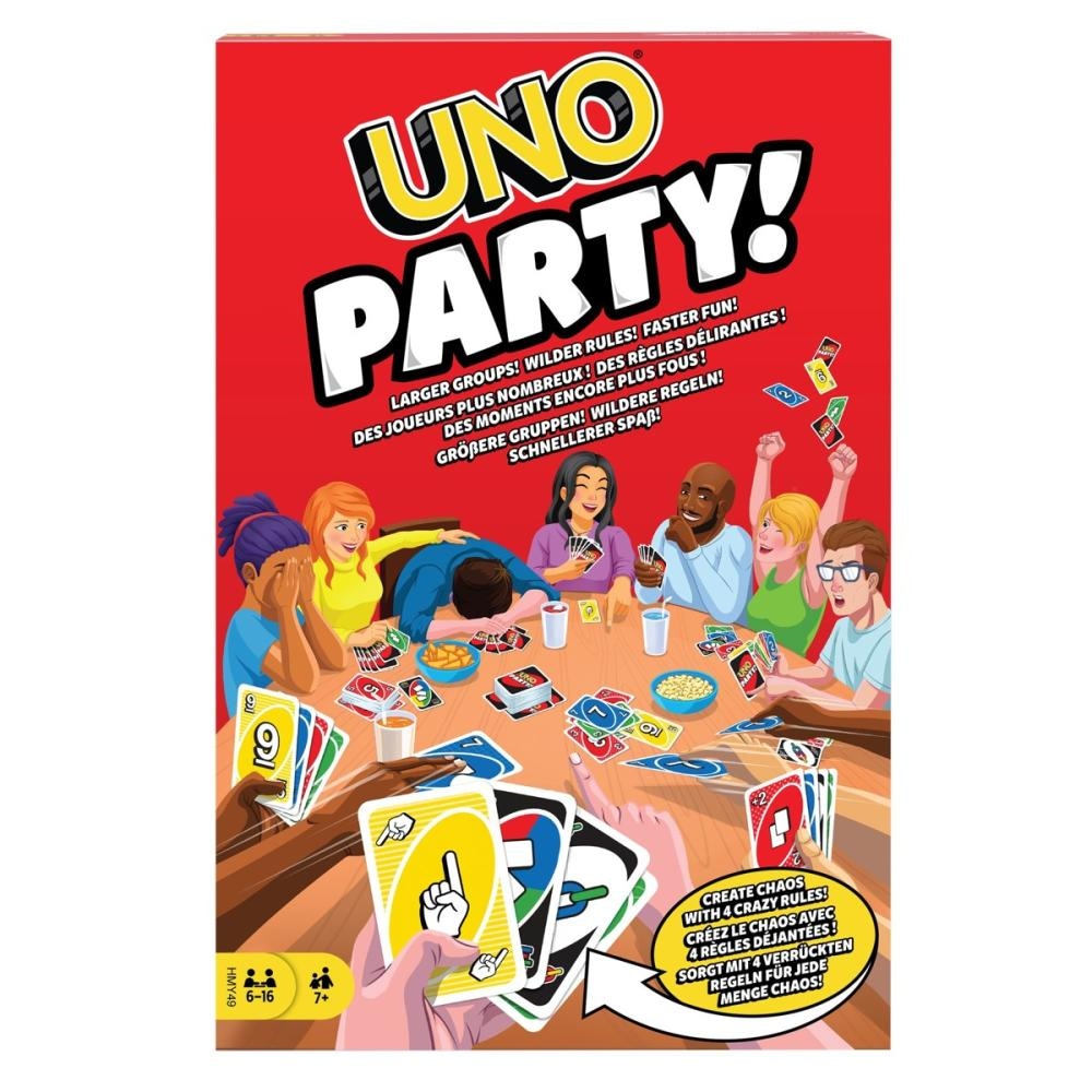 Karte Uno Party