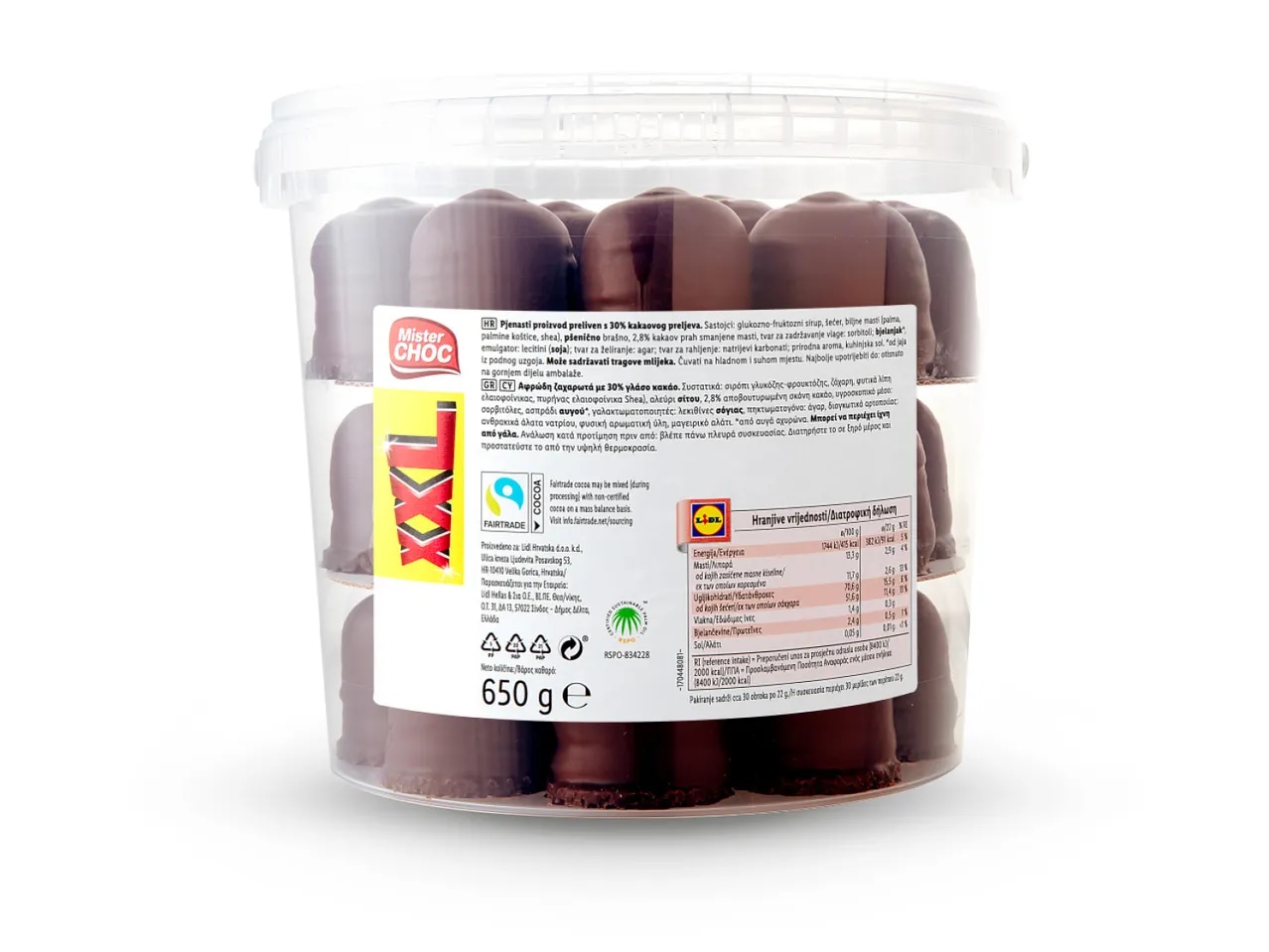 Mister Choc Pjenasti poljupci 650 g