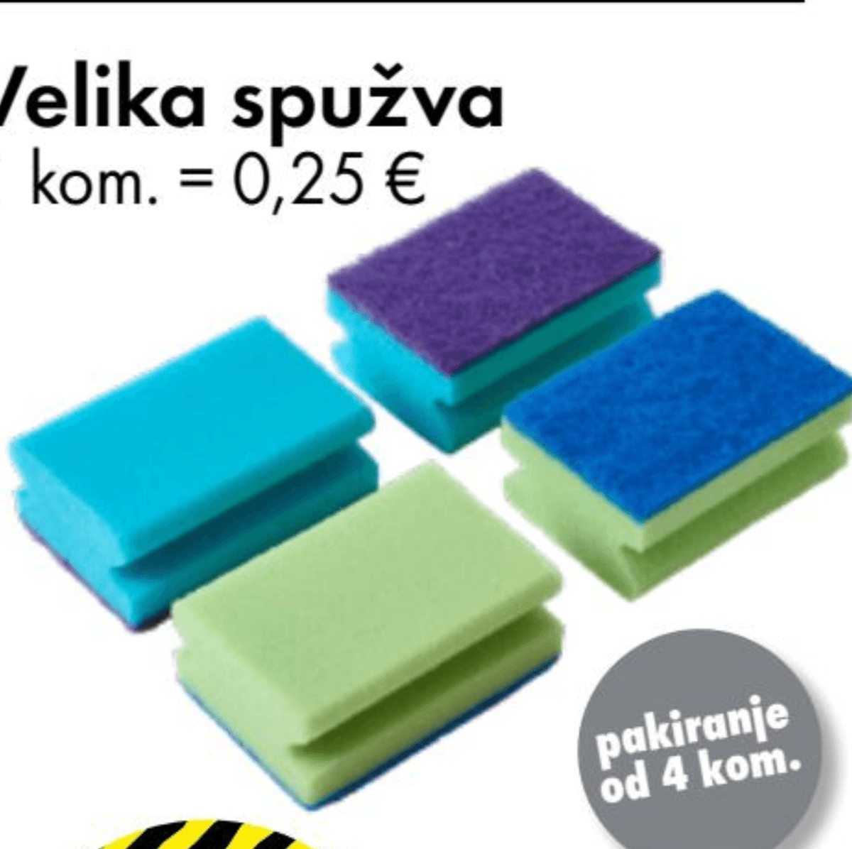 Velika spužva - Akcija u trgovini Tedi