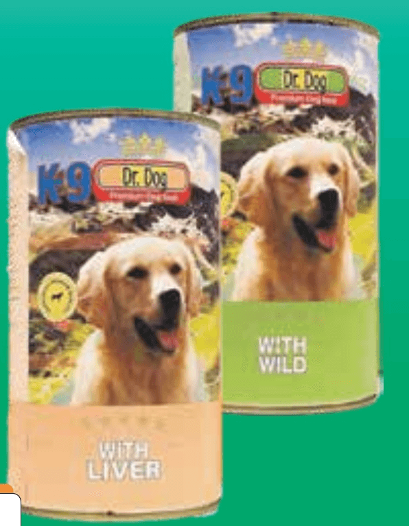Hrana za pse K-9 1240 g