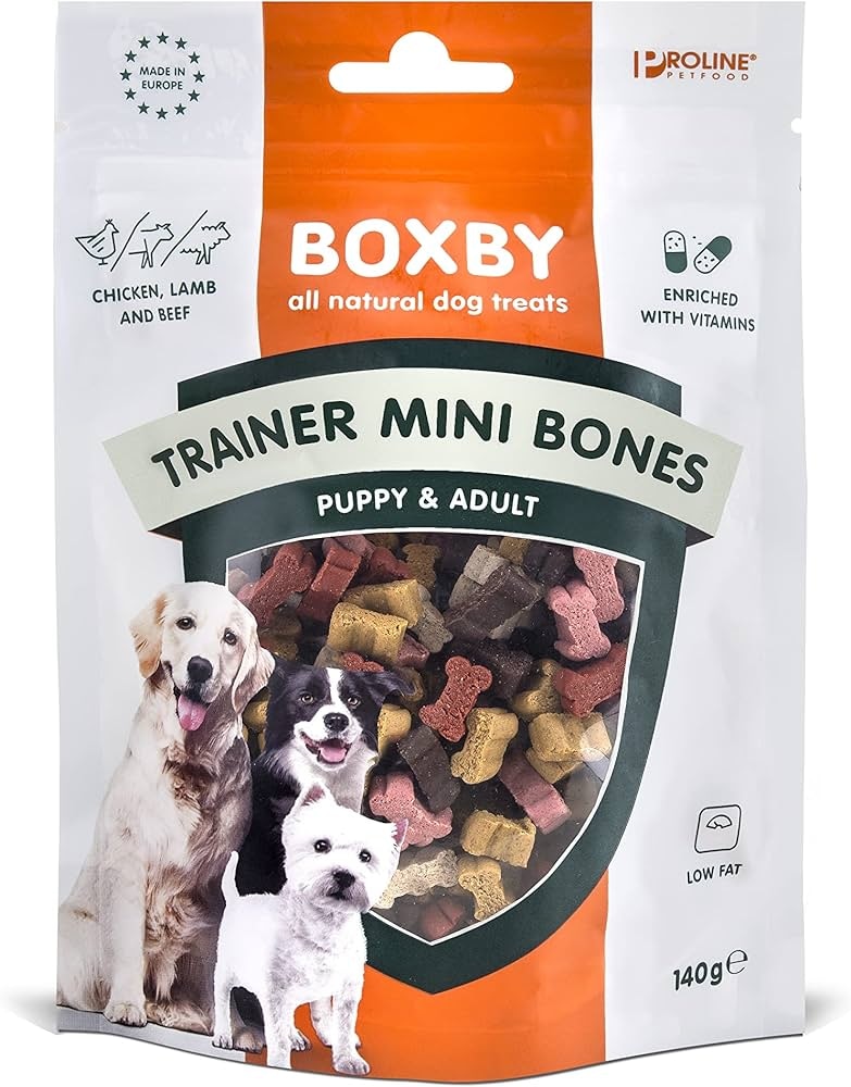 Boxby Trainer Mini Bones 140g