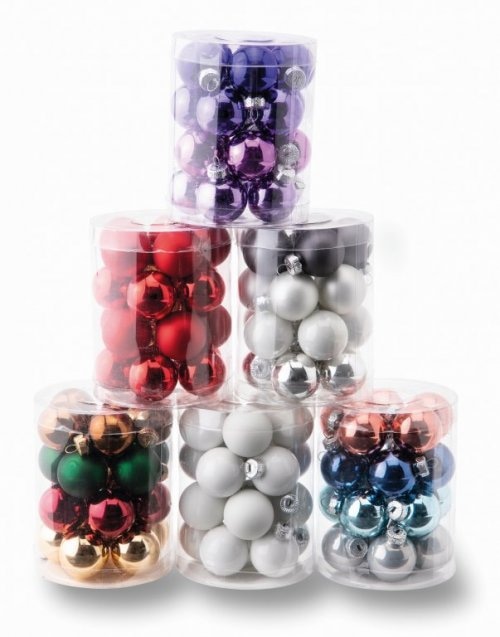 Božićne kuglice 6 komada