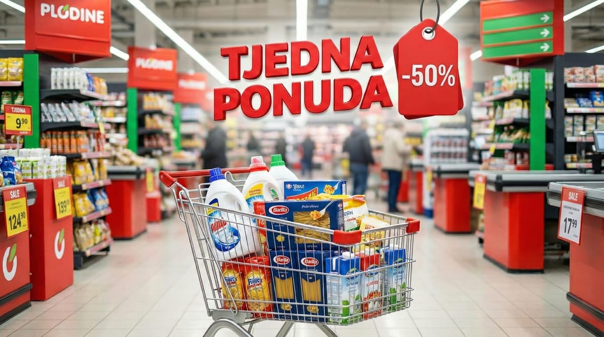 Plodine Novi Letak: Top Akcije Tjedna i Vikend Ponuda (Do -55%)