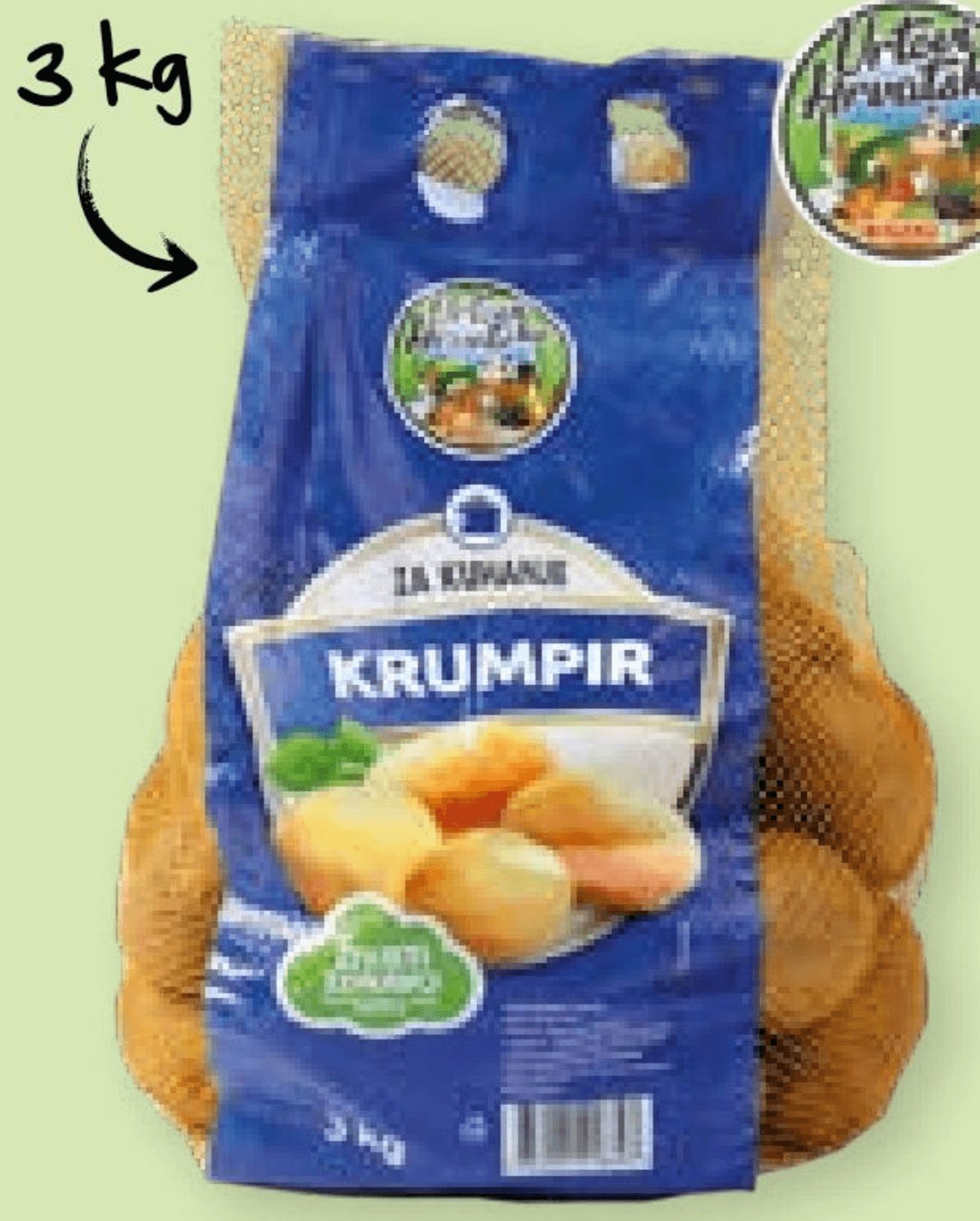 Krumpir za kuhanje 3 kg - Akcija u trgovini Spar