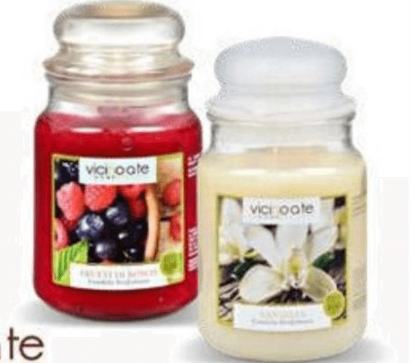 Mirisna svijeća Šumsko voće/Vanilija 100 h