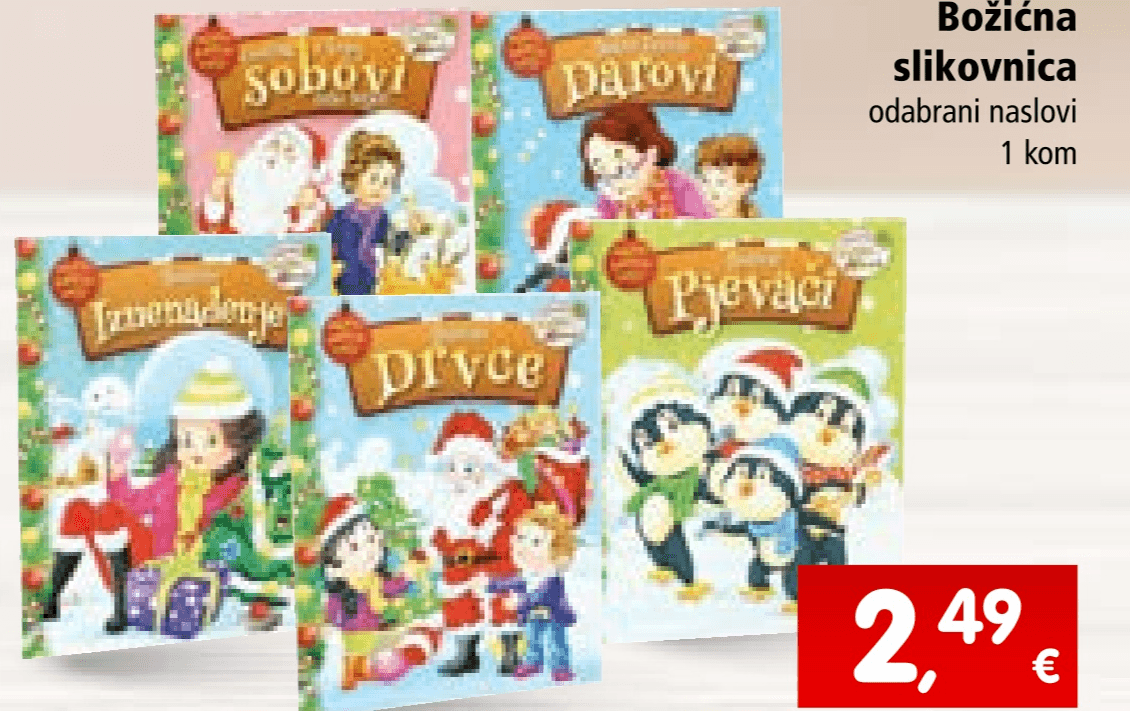 Božićna slikovnica 1 kom