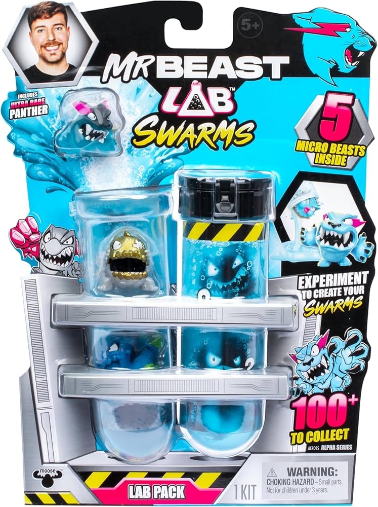 Mr. Beast Lab Swarms: Set 6 figura