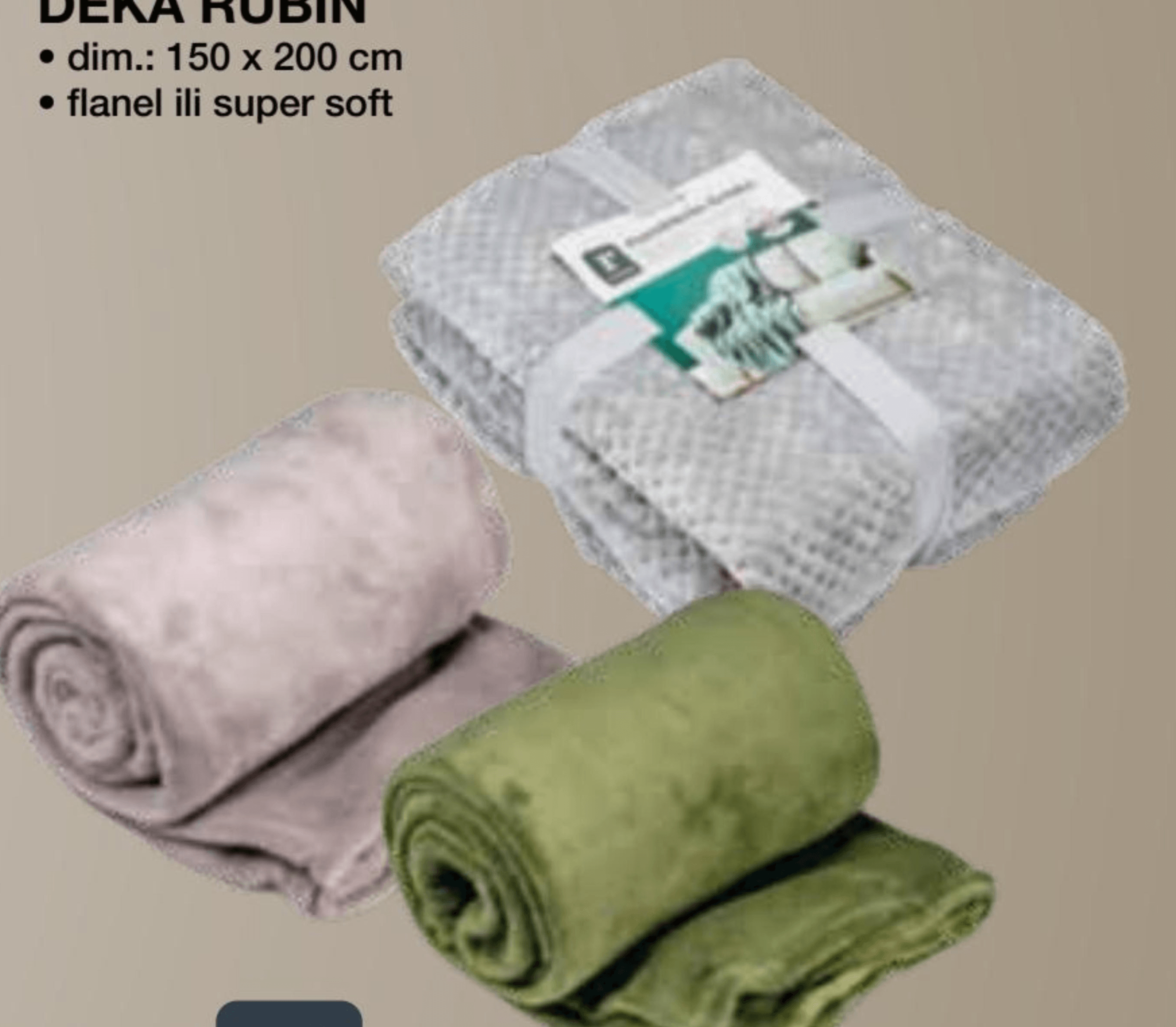 Deka Rubin 150 x 200 cm