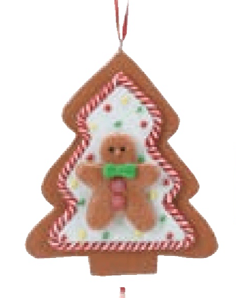 Viseći ukras medenjak 85 mm, 1 kom