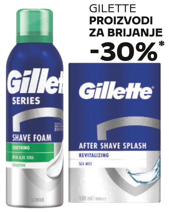 Gillette Proizvodi za brijanje