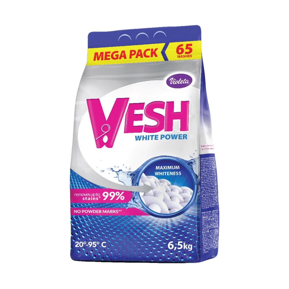 Vesh white power deterdžent 65 pranja
