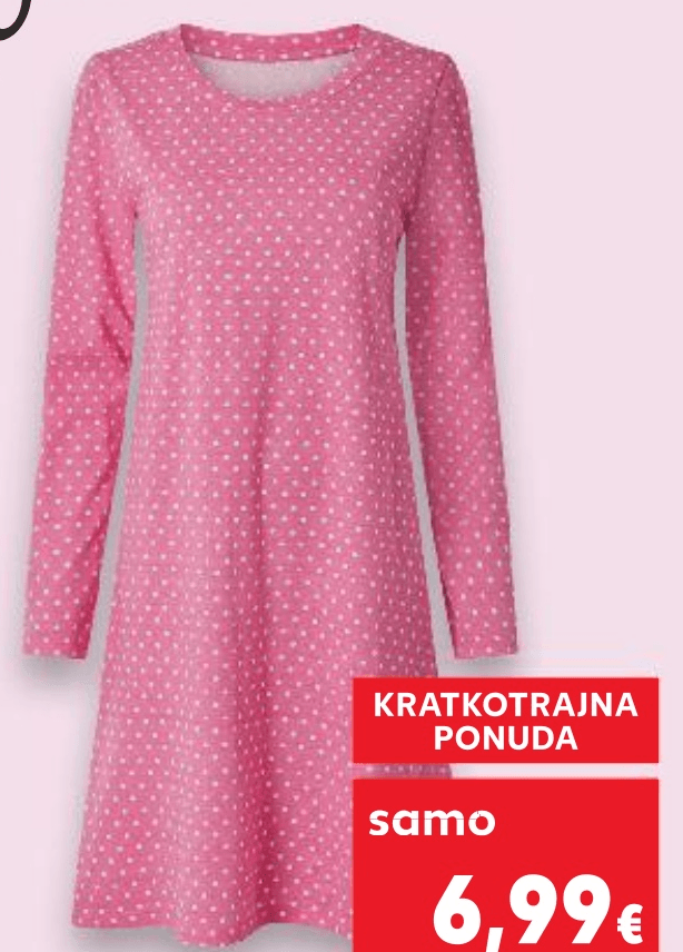 Ženska spavaćica komad Oyanda - Akcija u trgovini Kaufland