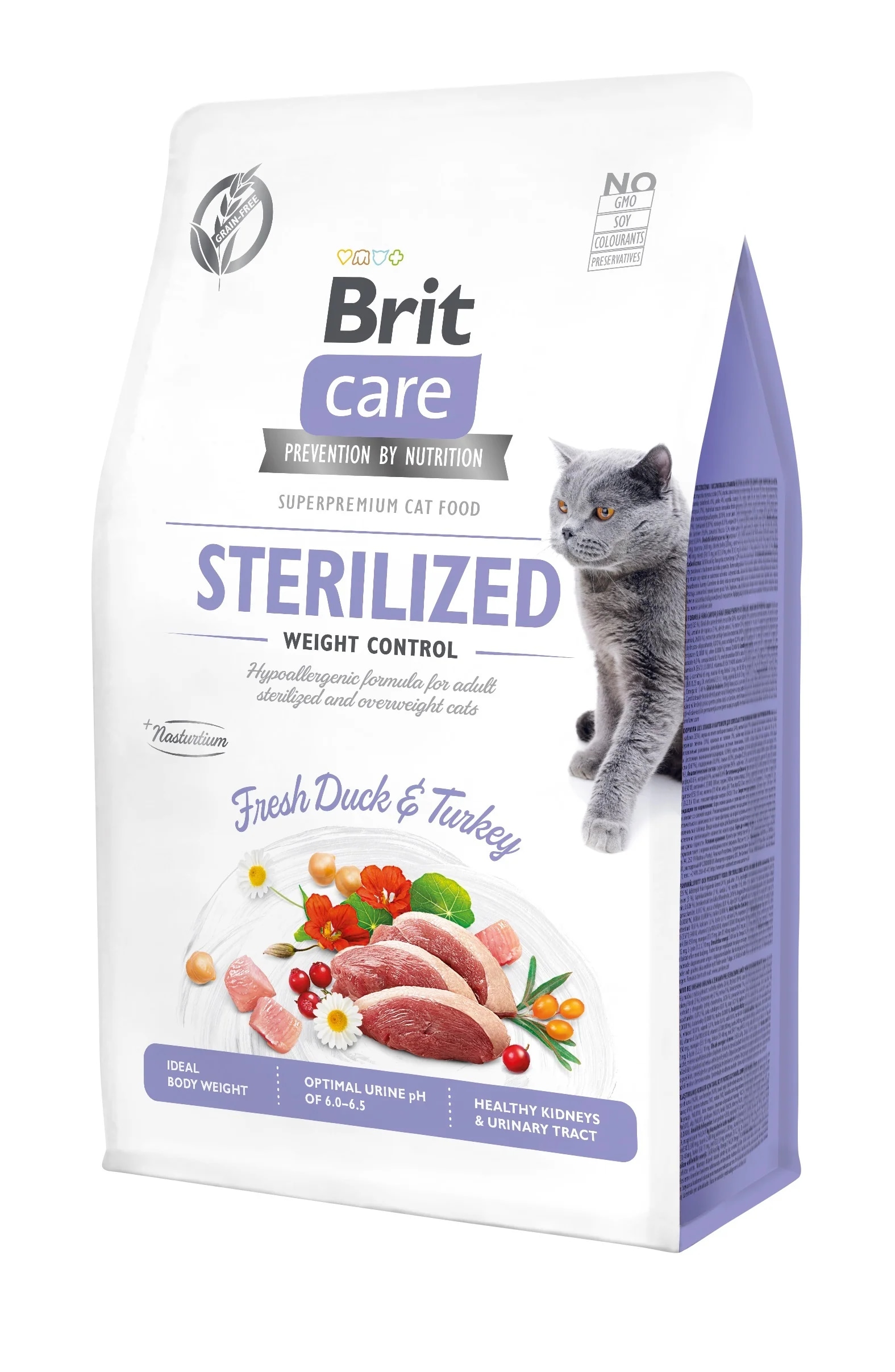 BRIT CARE Cat Sterilized Weight Control 2kg - Akcija u trgovini Pet Centar
