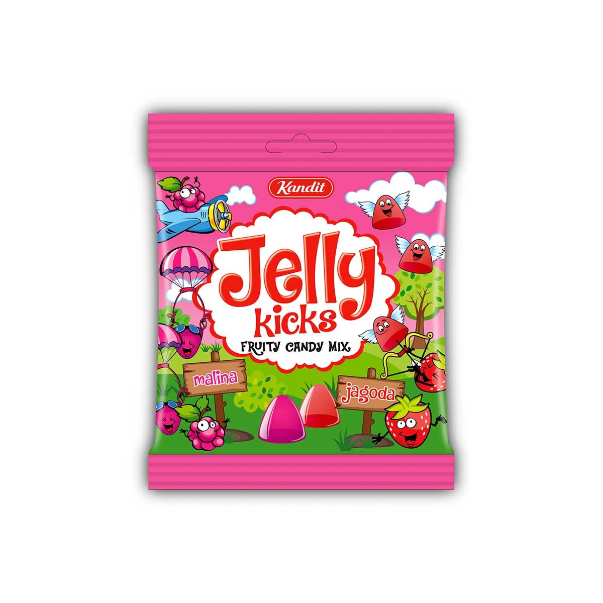 Kandit Bomboni Jelly Kicks 100 g