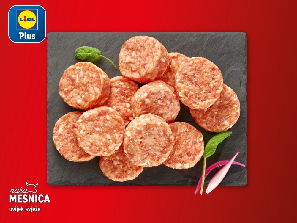 Svježi mesni uštipci 400 g - Akcija u trgovini Lidl