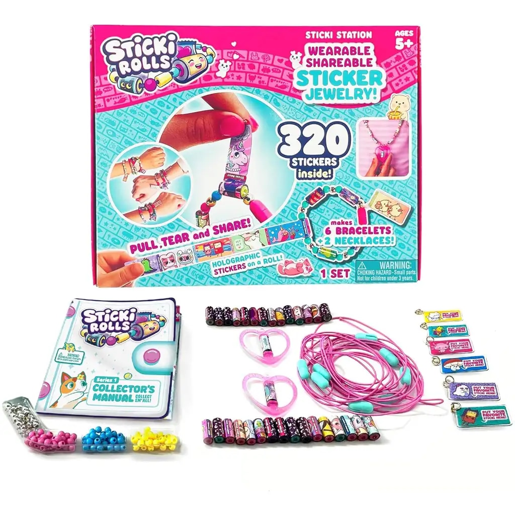 Jazwares Set albuma s naljepnicama Sticki Rolls