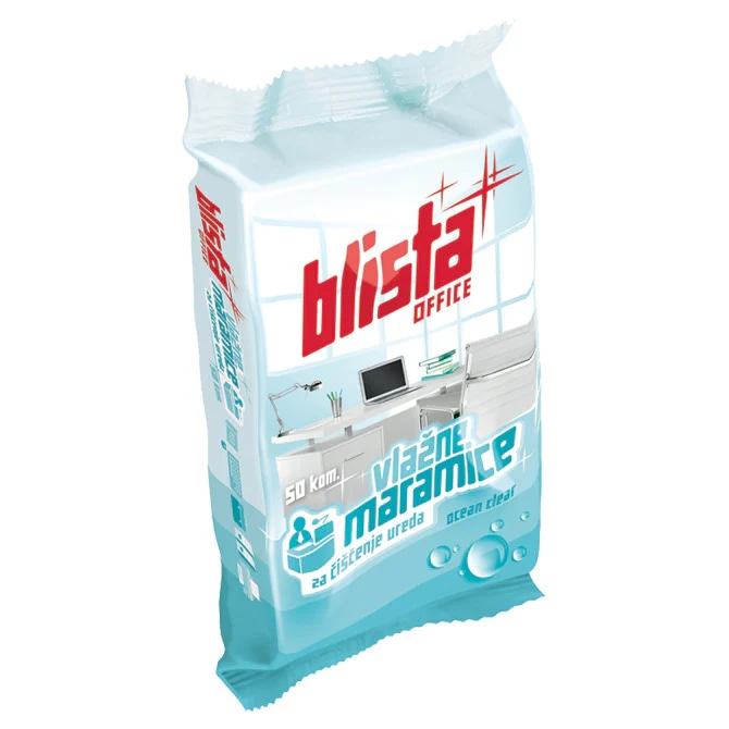 Blista Vlažne maramice 50kom, 3/1 pak