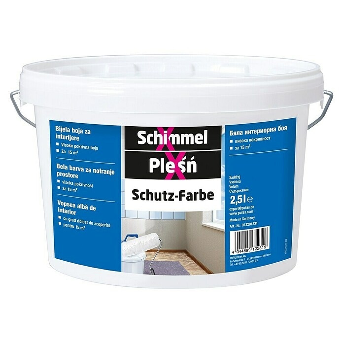 Boja za interijere 'PlesnX' 2.5 l