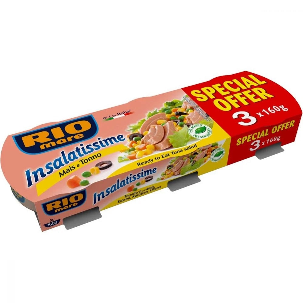 Tuna salata Rio Mare 3 x 160 g Rio Mare