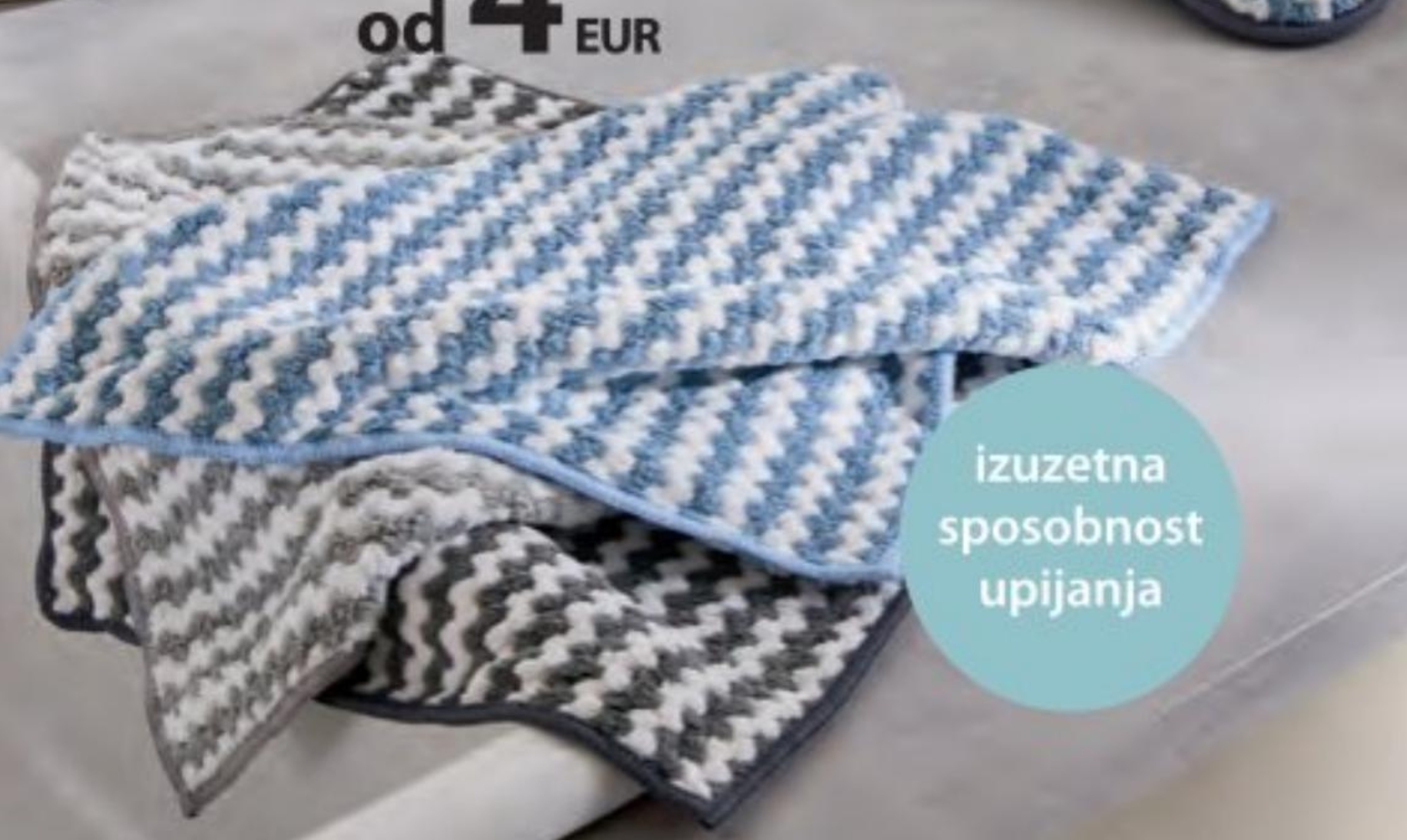 Jastučići za čišćenje ili krpe od mikrovlakana 3/1 - Akcija u trgovini NKD