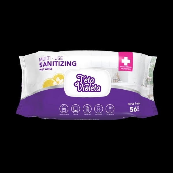 Maramice za dezinfekciju Teta Violeta 56 kom - Akcija u trgovini Bakmaz