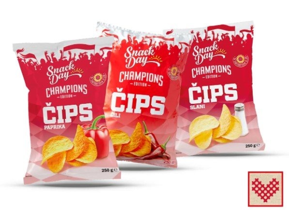 Snack Day Čips 250 g - Akcija u trgovini Lidl