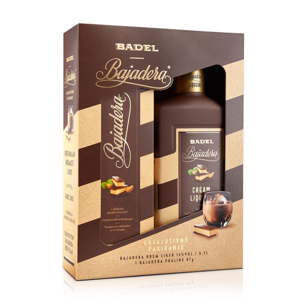 Badel Liker Bajadera & Bajadera praline 0,7 l Badel