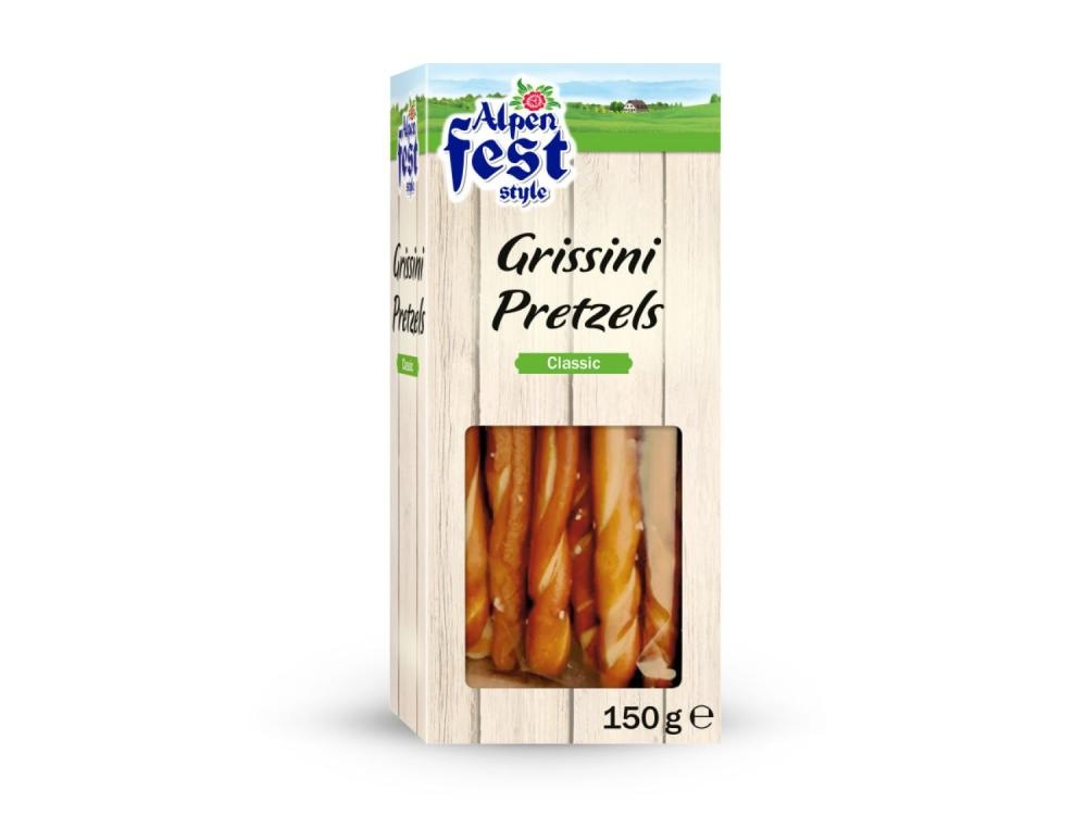 Alpen Fest Grissini pereci 150 g - Akcija u trgovini Lidl