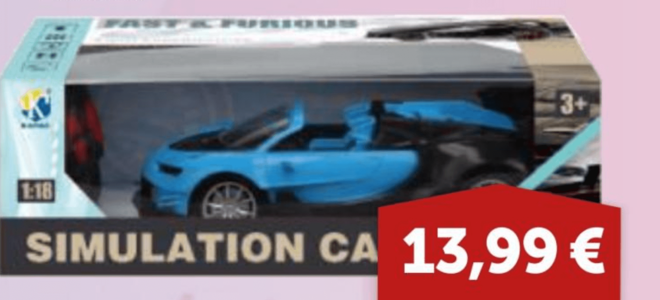 Igračka "Auto s volanom" 1 komad